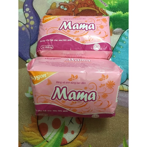 Bỉm Mama gói 12 miếng cho mẹ sau sinh tiện lợi