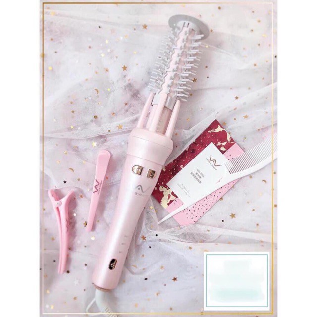 Sẵn hàng GẬY UỐN XOĂN XOAY 360 ĐỘ ĐA NĂNG 2IN1 VIVIDO &amp; VOUGA .