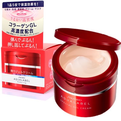 Kem dưỡng da Shiseido Aqualabel 5 in 1 Special Gel Cream Nhật Bản