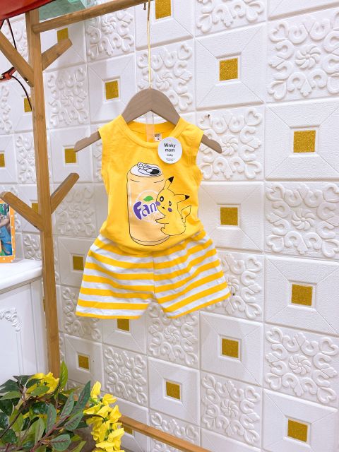 10_20kg ( có số đo áo) Bộ cotton nước ngọt mát lạnh cho bé trai bé trai_ HÀNG ĐẸP _ KHĂN RẰN SHOP