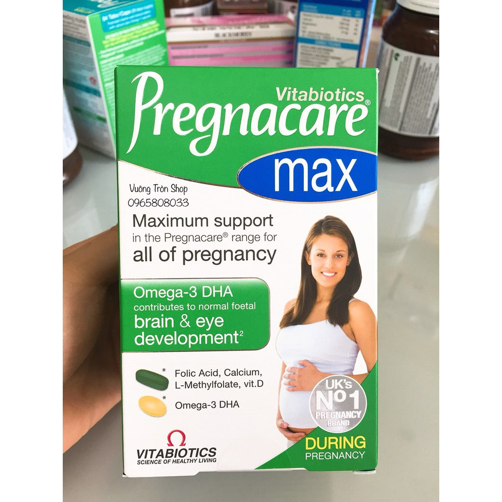 Vitamin Bà Bầu Pregnacare Max 84 Viên