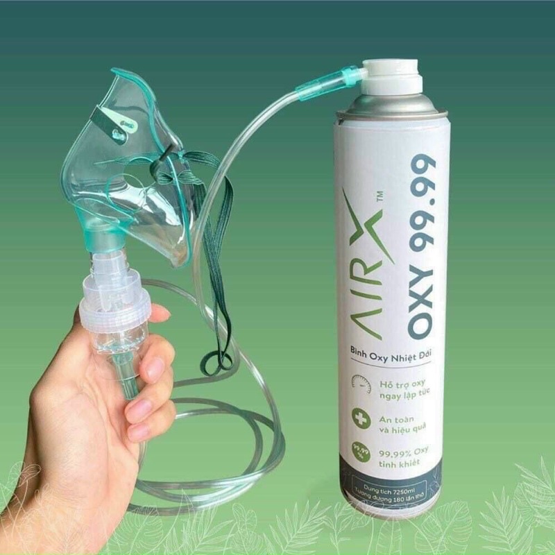 bình OXY MINI AIR X cầm tay .