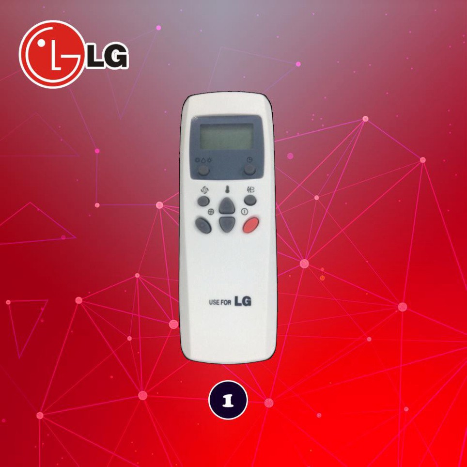 Điều khiển điều hoà LG Remote máy lạnh LG Mẫu Đẹp Phím Mềm