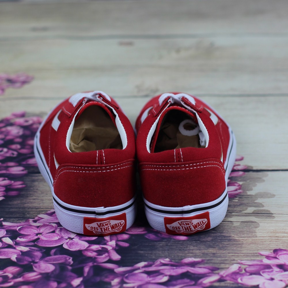 Giày Sneaker  Nữ Vs Oldskool Phong Cách  Đỏ Tươi YTS