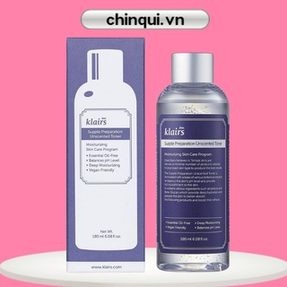Nước Hoa Hồng Không Mùi Dear Klairs Supple Preparation Unscented 180ml