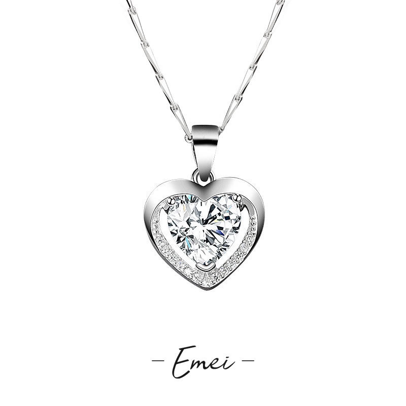 Vòng cổ Mặt Trái Tim Thời Trang Cho Nữ