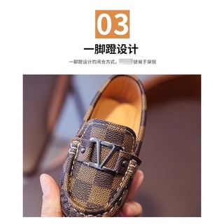 giày lười bé trai moca