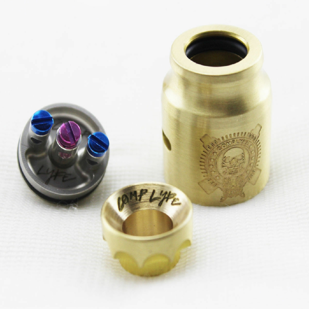 Hàng Có Sẵn! Đồng Đen Rdta 24mm