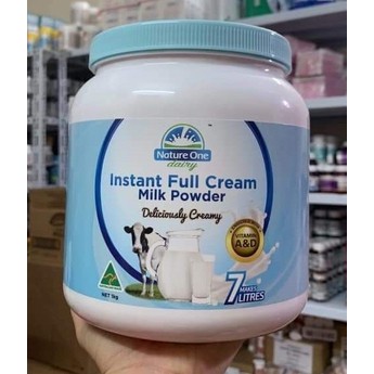 Sữa tươi dạng bột Nature One Full Cream 1Kg