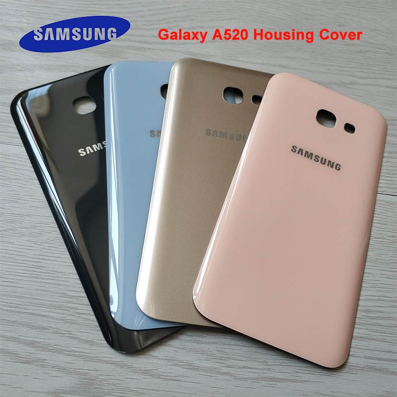 Nắp Lưng Điện Thoại Bằng Kính Thay Thế Chuyên Dụng Cho Samsung Galaxy A5 2017 A520 Samsung A5 2017 A520