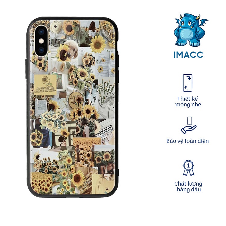 ốp đt iphone 7 plus hướng dương cá tính imacc cho iphone 6/6s/6+/6s+/7/7+/8/8+/x/xs/xr/xsmax/11/11/pro/11/promax/12
