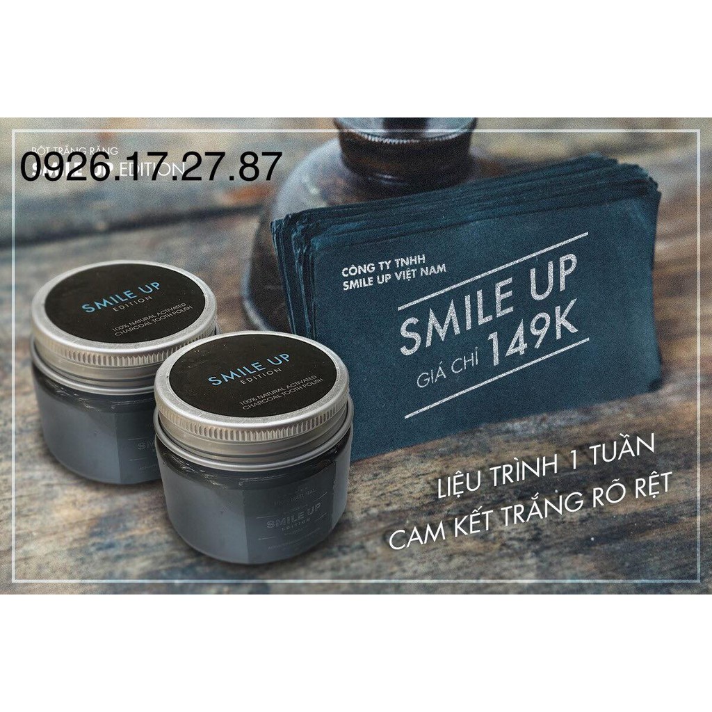 Than Hoạt Tính Trắng Răng SMILE UP