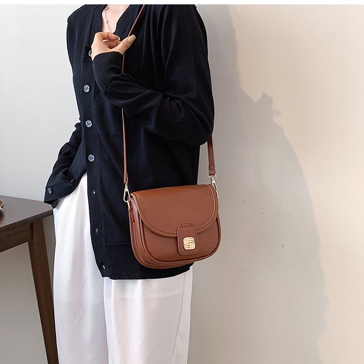 Túi đeo chéo hình vuông cỡ nhỏ phong cách phương tây thời trang