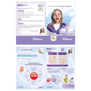 Sữa Tăng Cân Nutrinidrink Cao Năng Lượng Cho Bé Biếng Ăn ( 400g)