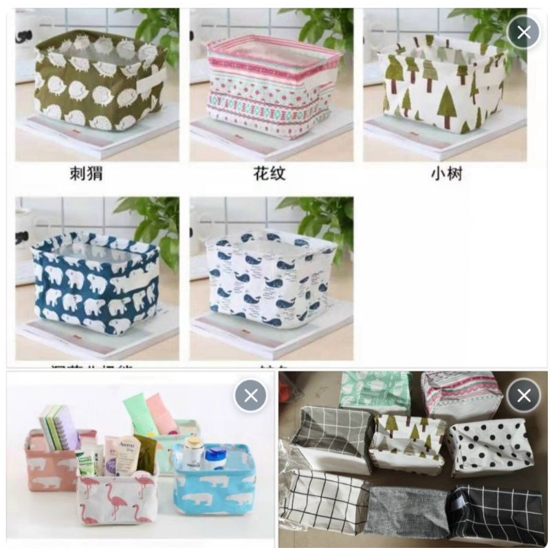 Giỏ Vải Để Đồ Đa Năng Mini Tiện Dụng