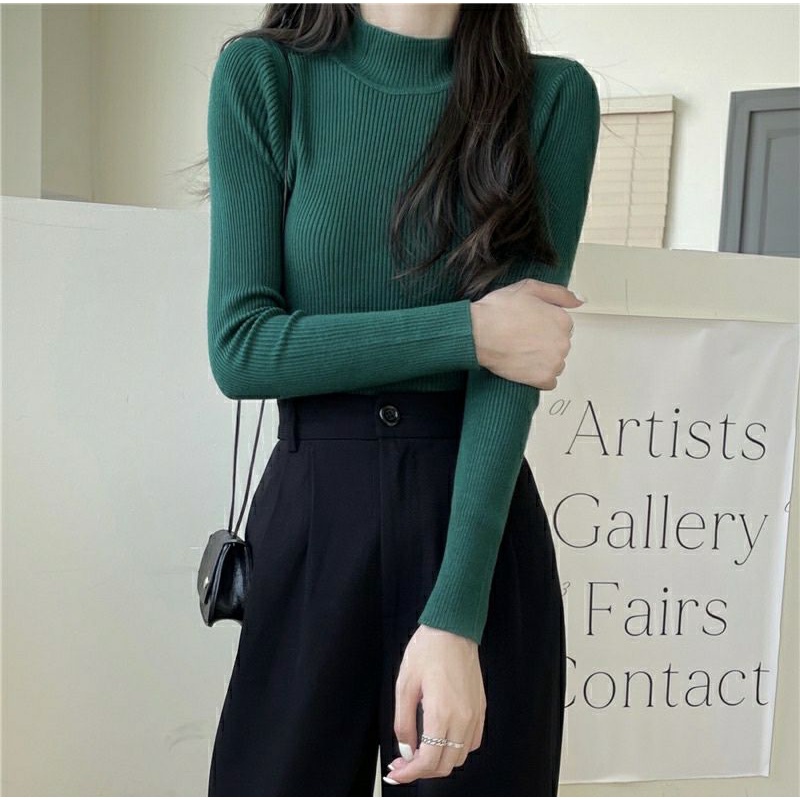 ( KHÔNG CHỌN MÀU) ÁO LEN TĂM CỔ 3 PHÂN MỀM MỊN NHIỀU MÀU ( hàng xả lỗ, không chọn màu) | BigBuy360 - bigbuy360.vn