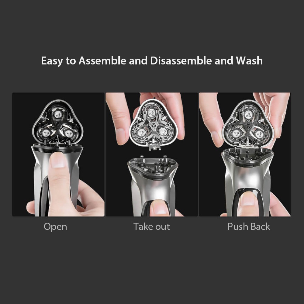 Xiaomi Youpin 3D Electric Shaver Enchen BlackStone Electric Razor Washable Beard Trimmer