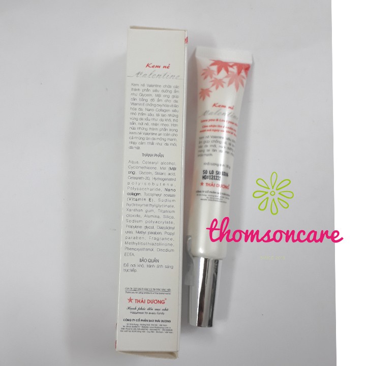 Kem Nẻ Valentine Thái Dương 20g | BigBuy360 - bigbuy360.vn