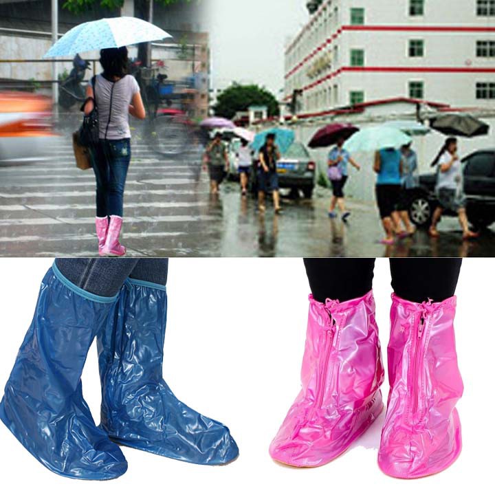 Giầy ủng đi mưa bảo vệ giày dép tiện dụng