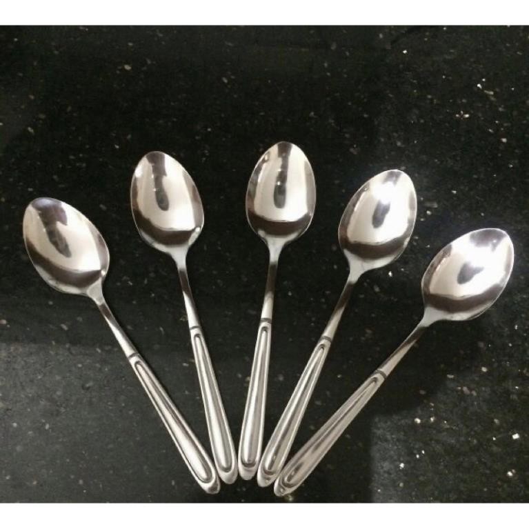 Thìa inox đúc cao cấp phong cách HÀN QUỐC ( sup tem xanh)