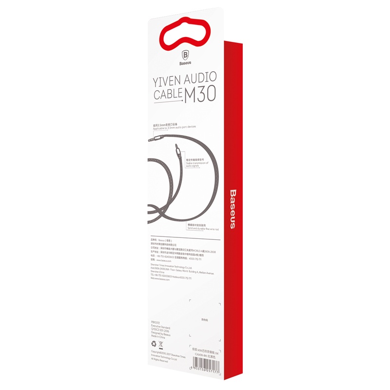 Cáp 2 đầu AUX 3.5mm Baseus Yiven Audio cable M30