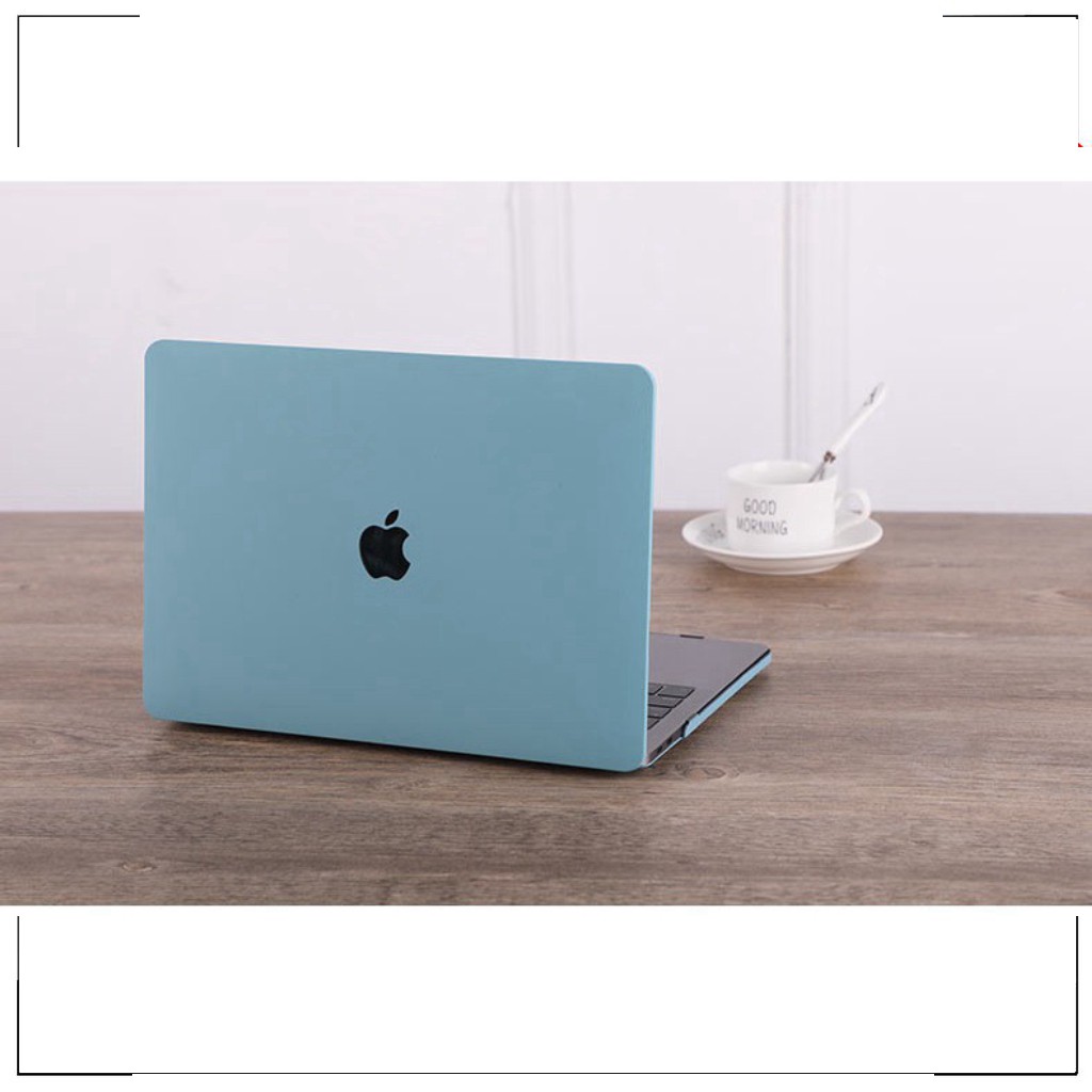 HOT -  Case Macbook Air 13" (2018-2020) model A1932 màu pastel 4 màu (Tặng kèm Nút chống bụi + bộ chống gãy sạc) - macbo