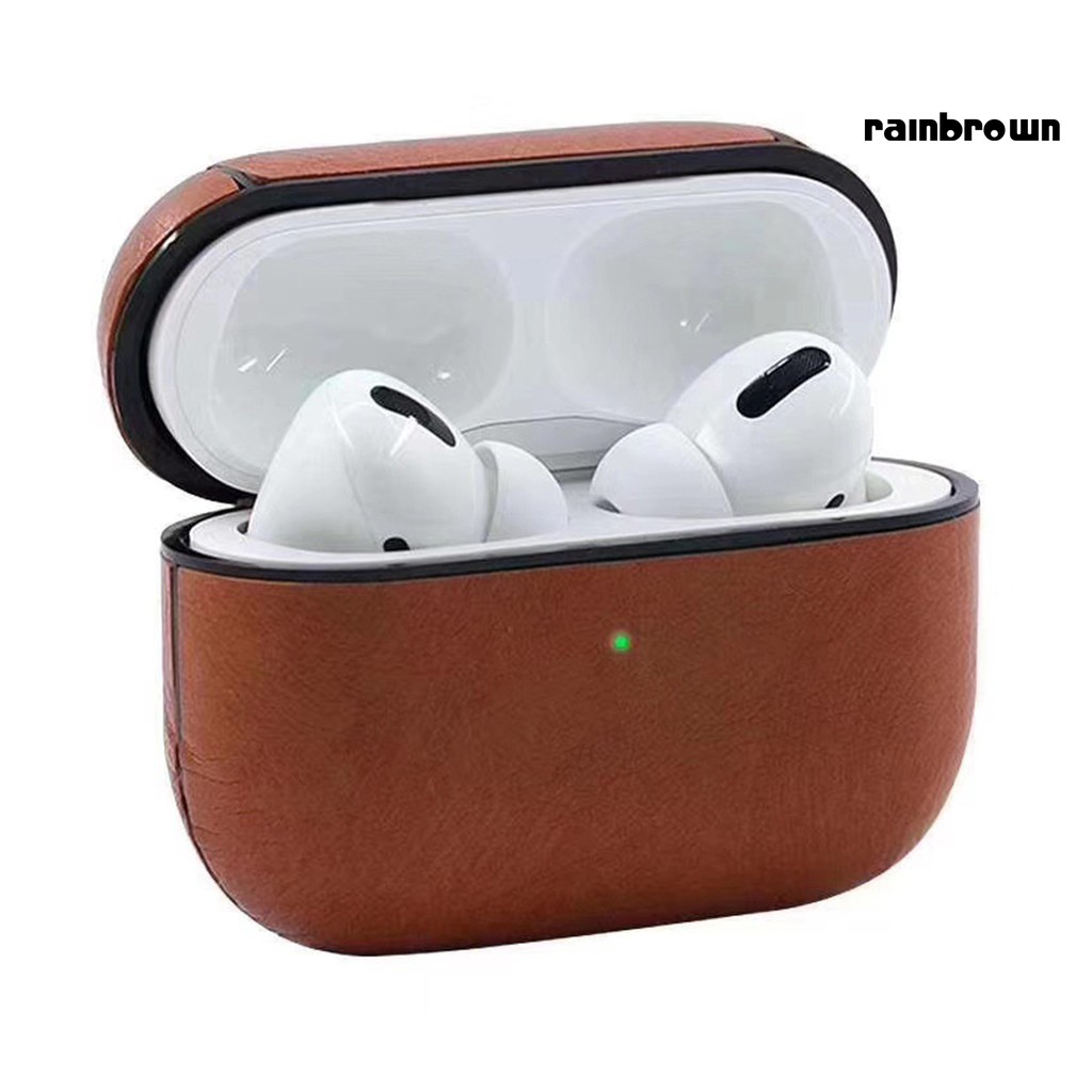 Hộp Da Đựng Tai Nghe / Cốc Sạc Không Dây Cho Airpods