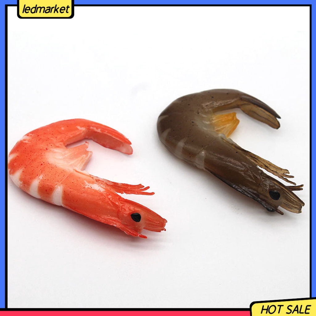 Mô Hình Con Tôm Hùm Màu Sắc Tươi Sáng Dùng Để Trang Trí Nhà Búp Bê