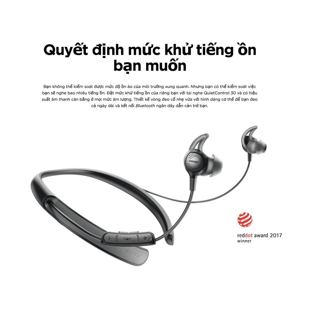 Tai nghe Bose QuietControl 30 - Chính hãng