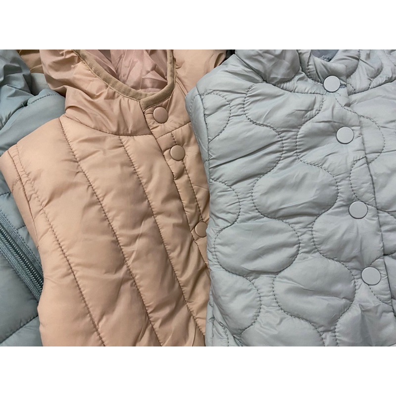 Áo phao siêu nhẹ bé trai bé gái du xịn