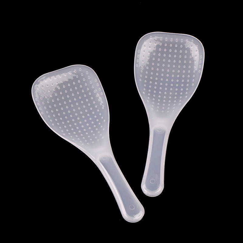 Set 2 Muỗng Nhựa Múc Cơm Chống Dính Tiện Lợi