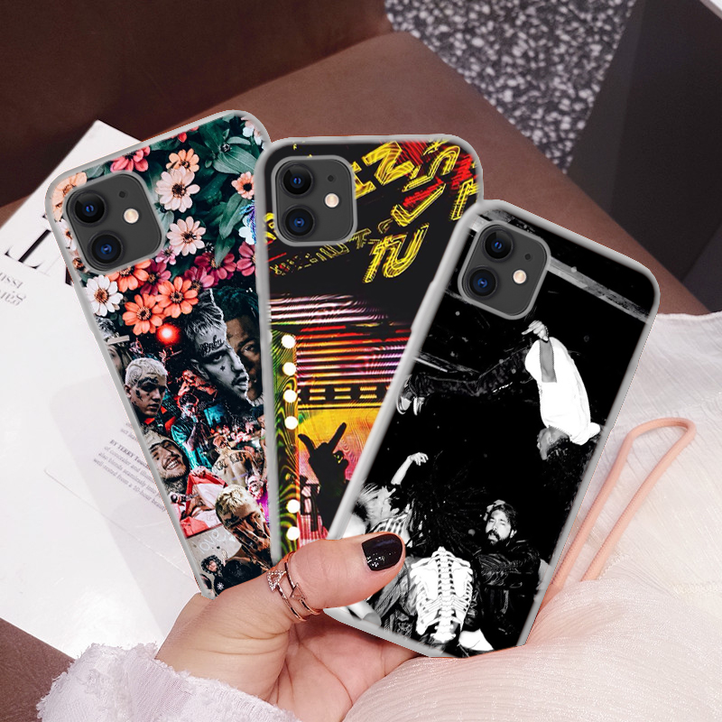 Ốp lưng họa tiết lil peep rapper cho iPhone 5 5S SE 2020 6 6S 7 8 Plus X