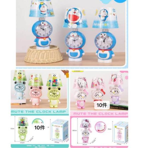 Mới Đồng Hồ Báo Thức Để Bàn Hình Doraemon / Gấu / Keroppi Dễ Thương