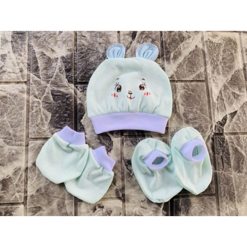 combo 10 bộ mũ+bao tay+ bao chân