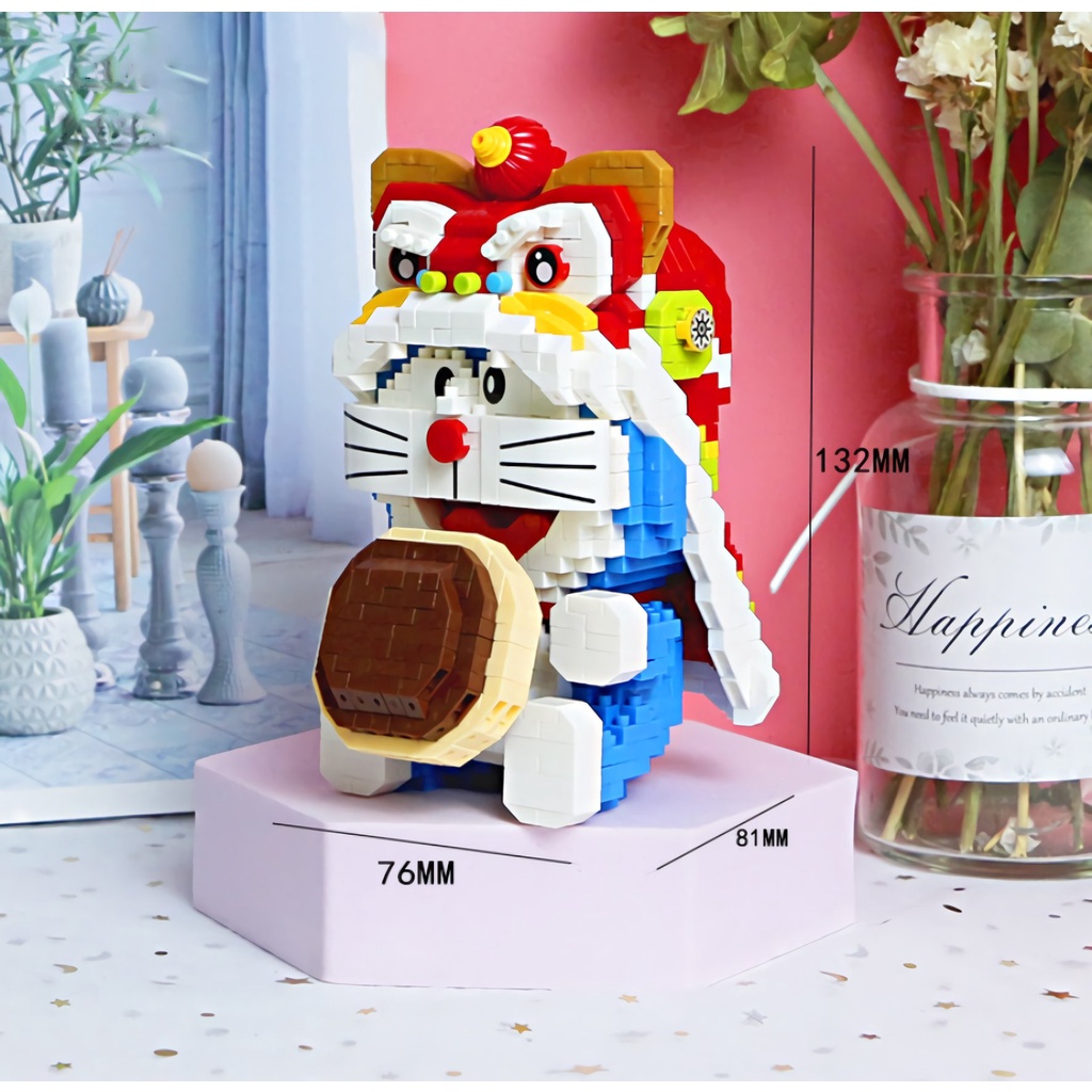 Mô Hình Lego Lắp Ráp Doraemon Hoạt Hình 12 Cung Hoàng Đạo Đáng Yêu Cho Bé