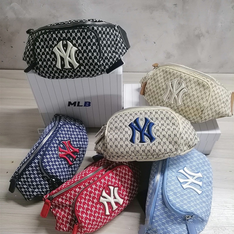 [ CHUẨN HÃNG ] Túi Đeo Chéo Túi Bao Tử MLB NY Yankees Presbyopia Full Tag Code