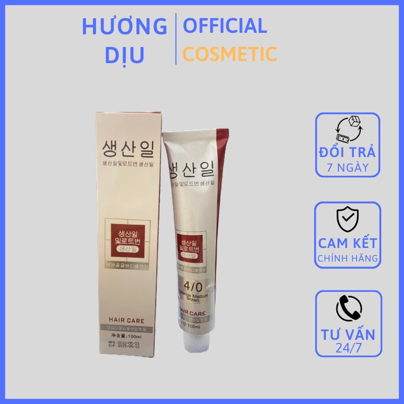 Màu Nhuộm Hàn Quốc đỏ đủ các màu