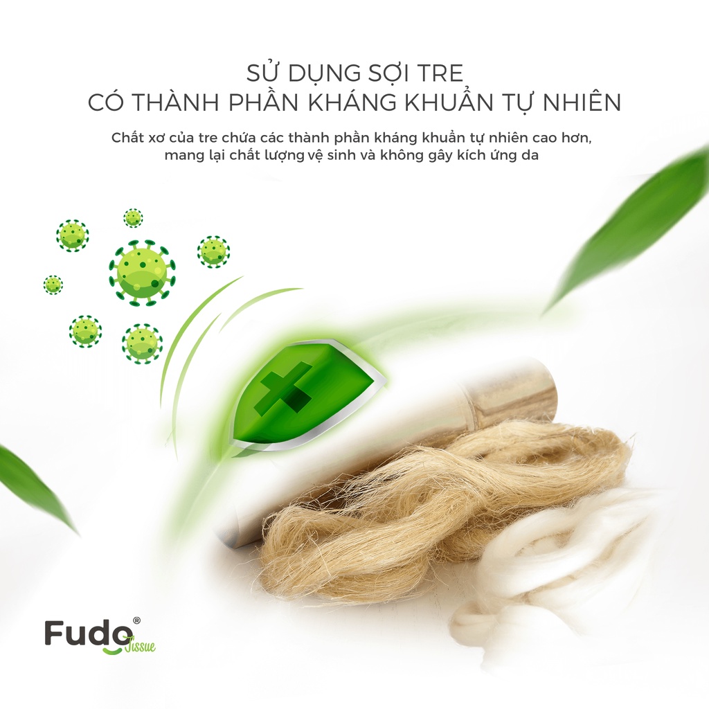 Khăn Giấy Tre Fudo - XanhSam Organic