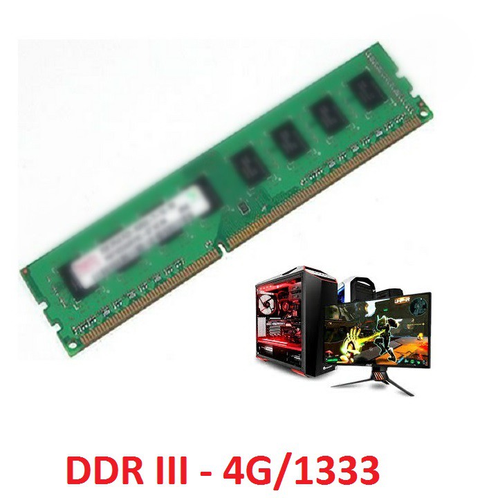 DDRam 3--4GB1333 - HYNIX--KINGTON