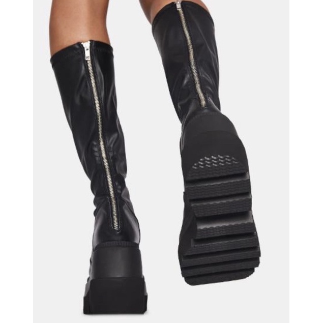 [ Có Sẵn ]Boots Demonia Đế Cao / Giày Bánh Mì Đế Cao