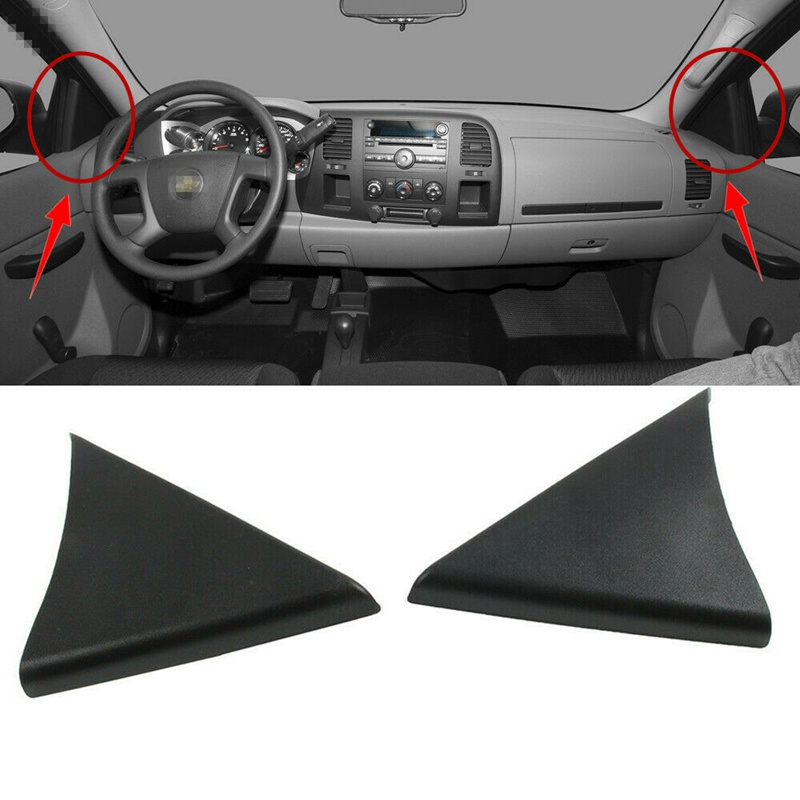 1 Cặp Viền Trang Trí Cửa Xe Hơi Chevrolet Silverado GMC Sierra 07-13 25857289 15873741 15919822