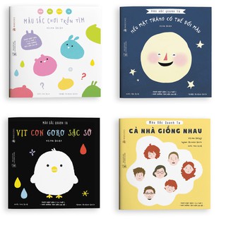 Sách Wabooks - Ehon Màu Sắc Quanh Ta (Bộ 4 cuốn)
