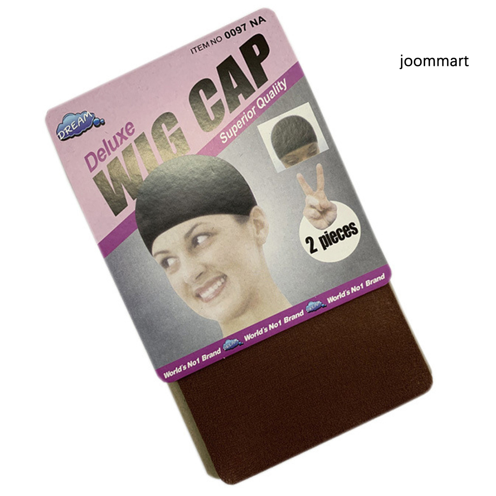 Bộ 2 cái mũ lưới đội tóc giả đàn hồi co giãn cho nữ