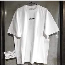Áo thun Vetements, áo phông unisex, chất cotton thoáng mát, form rộng, xuongaophong