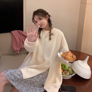 Bán sỉ áo nỉ bông xẻ tà babydoll siêu kute