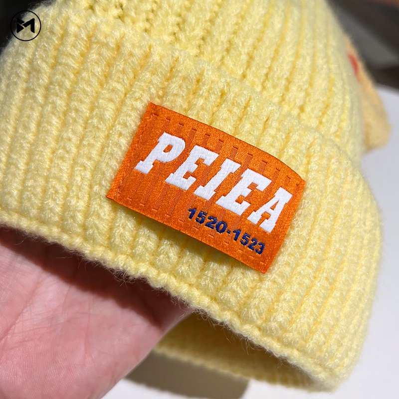 Mũ Len Dệt Kim Đính Tai Trái Tim Thời Trang Hàn Quốc Mới 2022