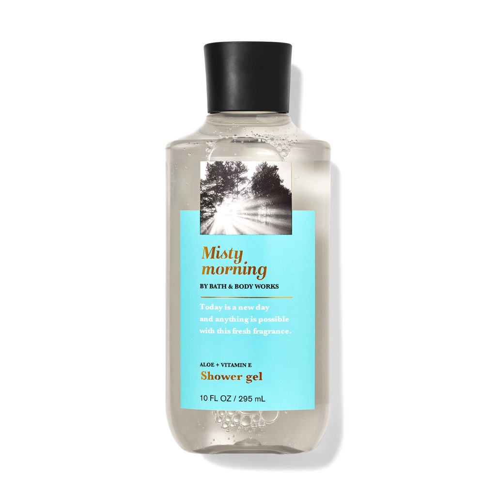 Gel tắm Bath & Body Works - Misty Morning (295ml)