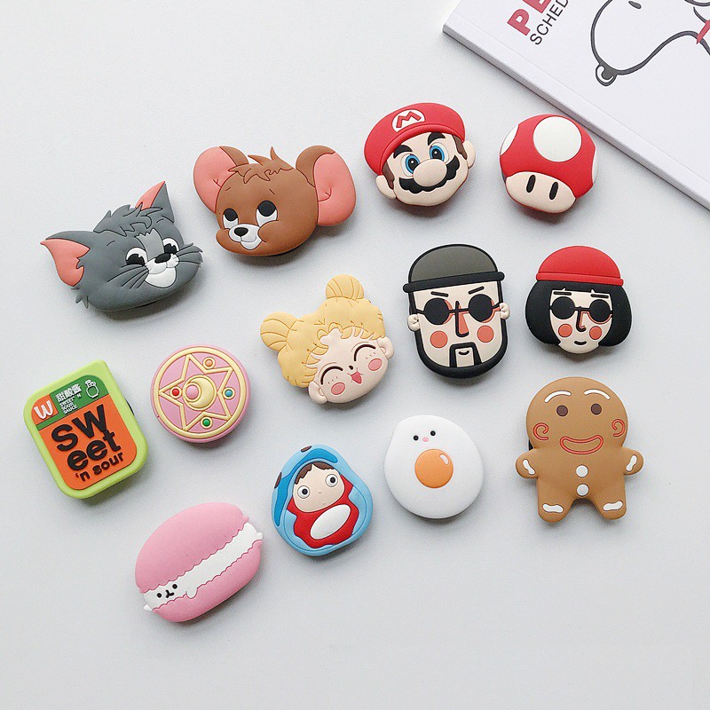 Chống điện thoại Popsocket chất liệu sillicon pop up cao cấp hình cool ngầu