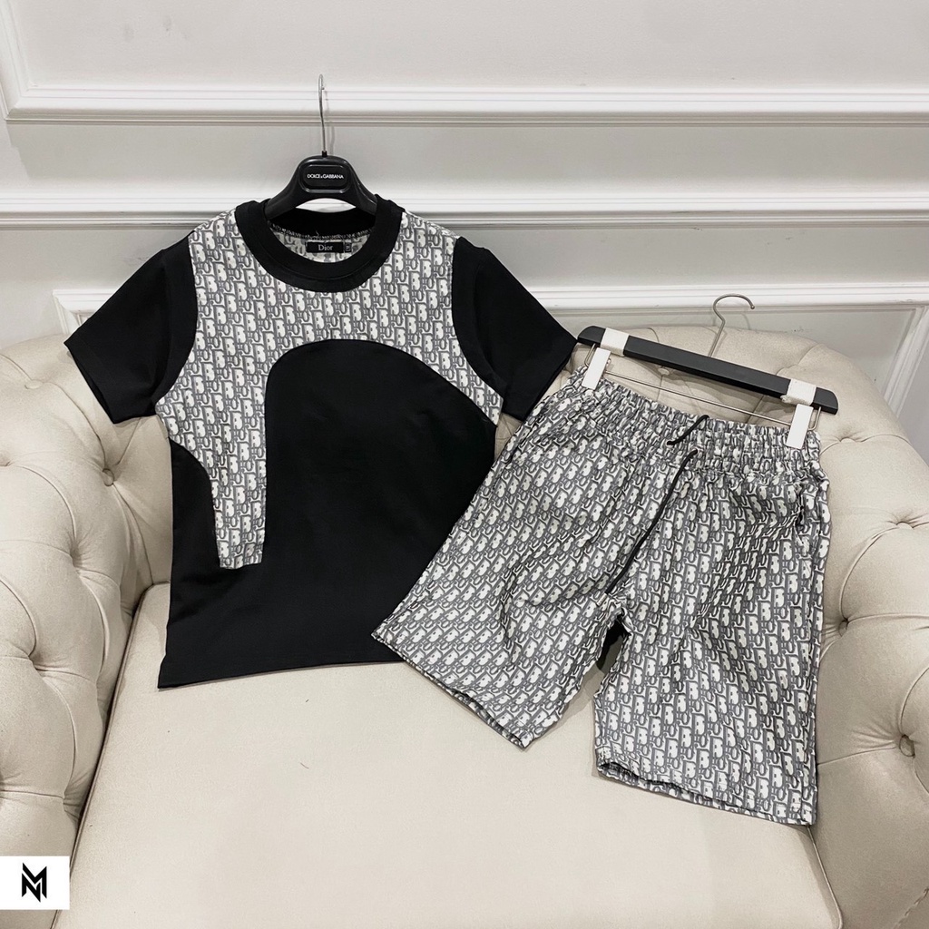 Bộ thể thao nam chất liệu cotton cao cấp phong cách trẻ trung