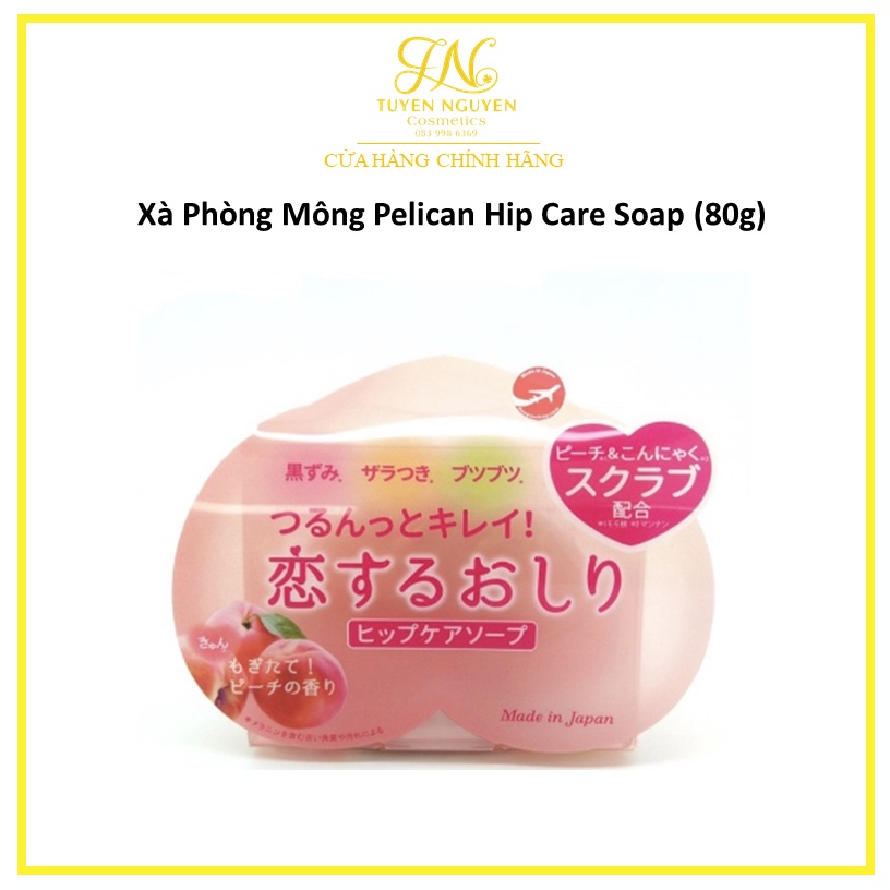 Xà Phòng Mông Pelican Hip Care Soap (80g)